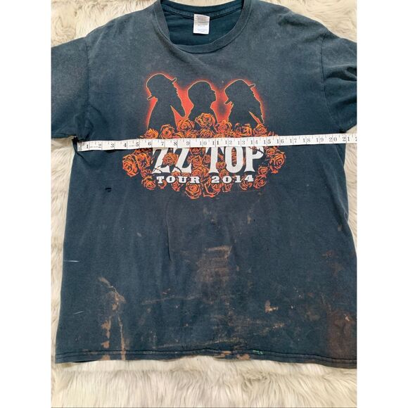 ZZ Top 2014 Tour Tee Large - Picture 5 of 8